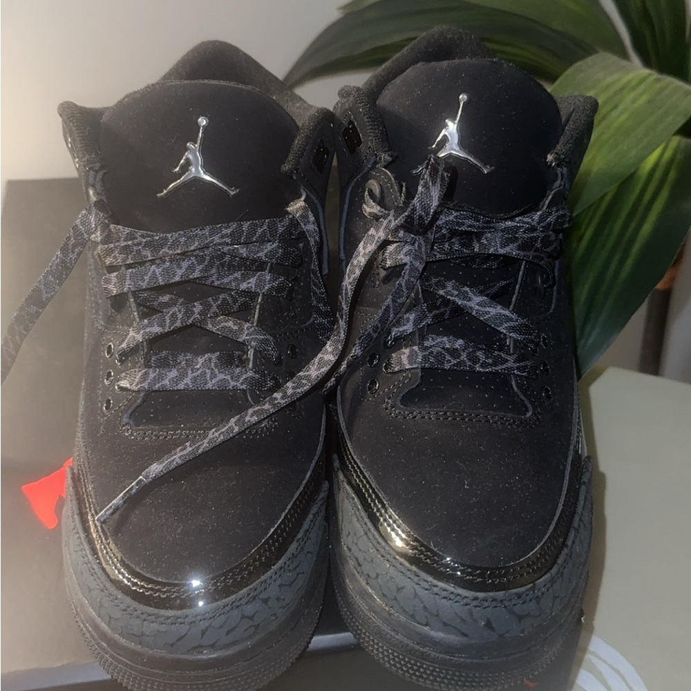 Retro 3 Jordan Kids' Sneakers - Black